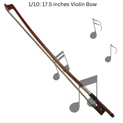 Violin Bows 1/10 17.5 Inches Musical Symphony Instrument Accessory - Image 1 of 4