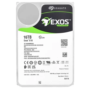 Seagate ST16000NM000J 16TB 7200Rpm 256Mb Cache Sata III 3,5" Zoll Exos - Picture 1 of 5
