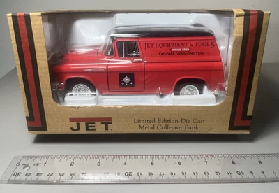 Banco de camión con panel de metal fundido a presión edición limitada JET 50 aniversario 2008 sellado Foto 1 de 4