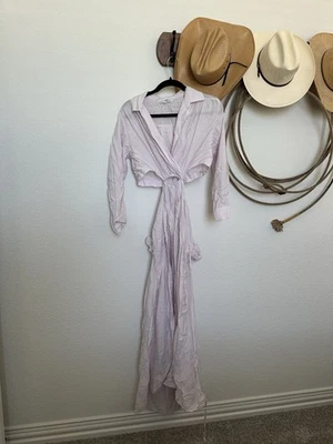 Maxi Vestido Corte Derby Mujer Young Fabulous & Broke Talla S Lila Púrpura Foto 1 de 4