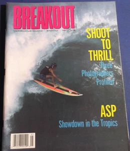 BREAKOUT MAGAZINE MAY 1989 AL MERRICK SKIP FRYE JOEY BURAN VINTAGE - Picture 1 of 5