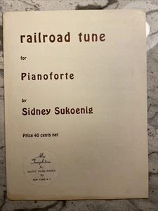 Railroad Tune sheet music for Pianoforte by Sidney Sukoenig - Picture 1 of 1