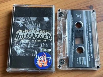 Hatebreed The Rise of Brutality Cassette Tape (Sony TH 2003) Metalcore 2000s - Image 1 of 3