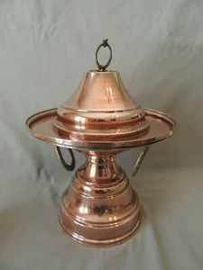 Collectible copper pot with lid to keep food warm - Picture 1 of 12