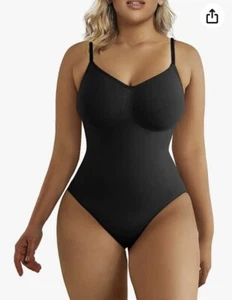 SHAPERX Bodysuit Tummy Control Body Shaper / Sculpting Snatched Waist S/M - Picture 1 of 6