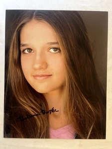 VTG Brianna Bazler 8x10 Press Release Photo SIGNED Child Actress - Picture 1 of 2