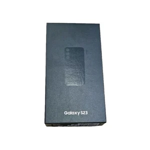 Oryginalne puste pudełko Samsung Galaxy S23 z kablem + broszurami (Phantom Black) - Zdjęcie 1 z 6