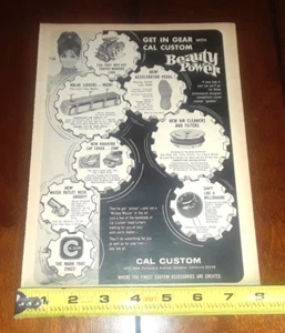 CAL PERSONALIZADO ANUNCIO ORIGINAL 1968 - Imagen 1 de 2