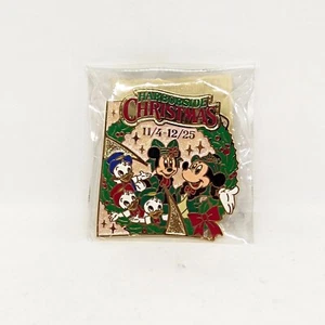 Tokyo Disney SEA Mickey Minnie Mouse Huey Louie Dewey Harborside Christmas Pin - Picture 1 of 5