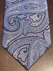 U.s Polo Assn. Pink Blue Hand Made 100% Polyester Men’s Neck Tie Made In China