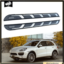 Running Boards Side Steps Nerf Bar Pedal Fits For Porsche Cayenne 2011-2017