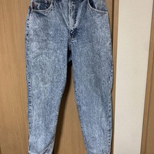 Vintage BIG JOHN  Chemical Wash Jeans W34  Men's Japanese Denim