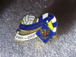RARA VECCHIA SPILLA SMALTATA 2001-2002 ST JOHNSTONE SCOZZESE FOOTBALL CLUB DISTINTIVO SPILLA - Foto 1 di 2