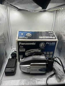 Panasonic PV-L452D Palmcorder 750X Digital Zoom Camcorder Camera With Box - Picture 1 of 6
