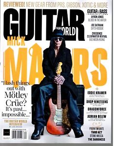 Guitar World April 2024 Mick Mars Dragonforce Eddie Kramer Drop Nineteens CCR