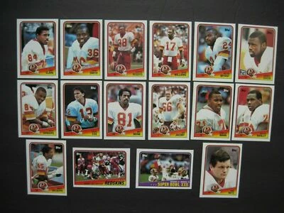 REDSKINS COMMANDERS TEAM SETS You Pick 1988-1993 2013 Topps Fleer Score UD Cards - Image 1 of 2
