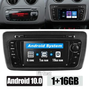 Für Seat Ibiza MK4 6J 2009-13 Android 10.0 Autoradio GPS Navi Bluetooth DAB+ RDS