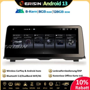 12.3" 8-Kern Android 13,0 Autoradio GPS Navi DAB+CarPlay BMW F10/F11 5er mit NBT - Bild 1 von 22