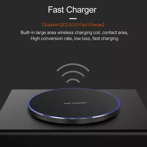 30W Wireless Charger Fast Charging Pad Mat For Apple iPhone 14 13 Pro 12 11 8 - Picture 1 of 20