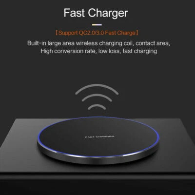 30W Wireless Charger Fast Charging Pad Mat For Apple iPhone 16 15 14 13Pro 12 11 - Image 1 of 4