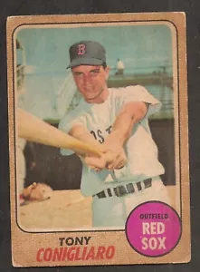 Tony Conigliaro 1968 Topps Venezuela #140 MK Rare Venezuelan card *Set Break - Picture 1 of 2