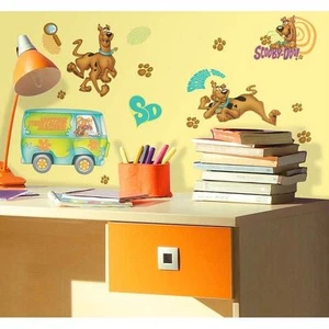 Wall Sticker 26 pc Scooby Doo Friends Van Children Room Decor NEW - Picture 1 of 2