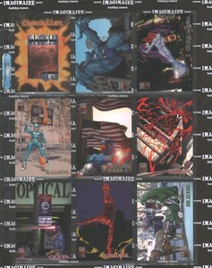 1997 Fleer/SkyBox Marvel Premieum QFX Complete Set 1-72  (302394)