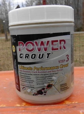 TEC Power Grout 5-lb GRIS ESTÁNDAR Polvo Lechada Paso 3 Resistencia a manchas y grietas Foto 1 de 3