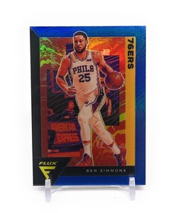 2020-21 Panini Flux Ben Simmons Blue Prizm #133 Philadelphia 76ers