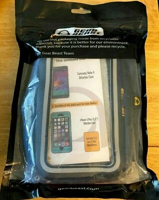 Gear Beast Gear Wallet Sport Armband Case Pouch -New - Image 1 of 3