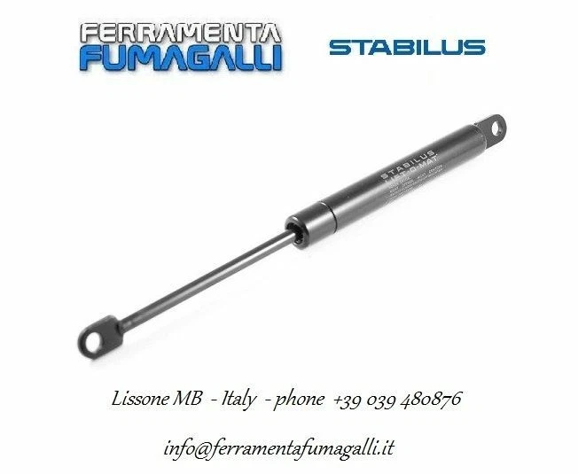 MOLLA A GAS STABILUS LIFT-O-MAT STANTUFFO RICAMBIO SALICE ANTA A RIBALTA - Immagine 1 di 1