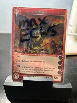 CHAOTIC RARE AOKUA MAX ECWS (4-MAX STATS) CARD - HP - Image 1 of 4