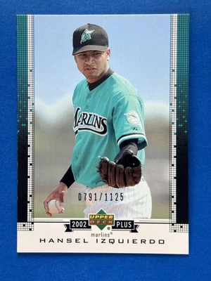 2002 Upper Deck UD Plus Hobby #UD80 Hansel Izquierdo Marlins #/1125 (32168) - Image 1 of 2