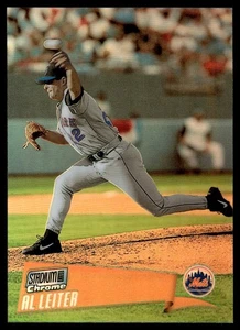 2000 Stadium Club Chrome Refractor Al Leiter New York Mets #111 - Picture 1 of 2