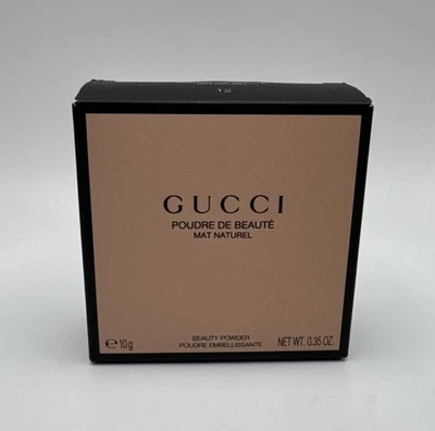 GUCCI Poudre De Beaute Mat Naturel Face Beauty Powder ~ 12 ~ .35 Oz / 10g - Image 1 of 4
