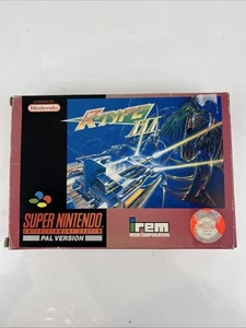 R-Type III 3 Super Nintendo SNES Original PAL Version BoxedGreat Condition - Foto 1 di 10