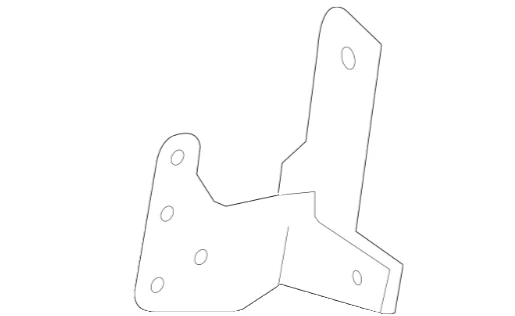 Nuevo soporte de soporte delantero de tubo OEM para Porsche Cayenne 2011-2018 Foto 1 de 1