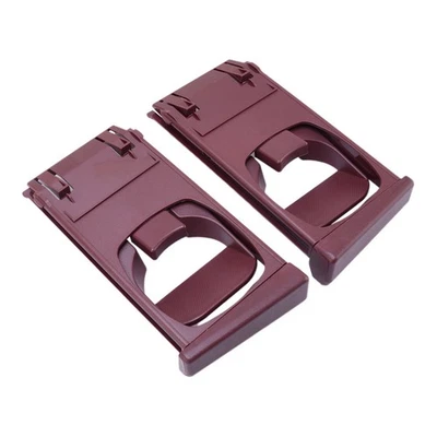 1 par de molduras portavasos delanteras rojas aptas para Toyota Hilux Vigo Fotuner 05-2014 Foto 1 de 4