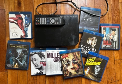 Reproductor de DVD Blu-ray Samsung BD-E5400 USB HDMI + Control remoto Full HD 1080p + 9 Blu-Rays Foto 1 de 4