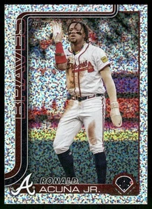 2025 Topps Confetti Ronald Acuña Jr. Atlanta Braves #207 - Bild 1 von 2