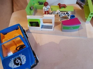 Playmobil Tierarzt Behandlungszimmer Tiertaxi Auto - Bild 1 von 1