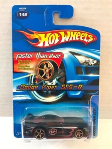 Hot Wheels DODGE VIPER GTS-R 2005 #146 - Faster Than Ever FTE Wheel Variation - Picture 1 of 3