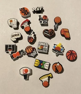 Basketball Shoe Charms  Lot Of 20 Basketball Charms New - Picture 1 of 5