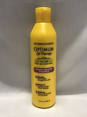 ¡NUEVO! Champú SoftSheen-Carson, Optimum Oil Therapy Ultimate Recovery 13,5 fl. oz Foto 1 de 2