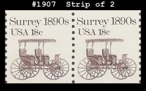USA4 #1907 MNH STR2 Surrey 1890s - Bild 1 von 1