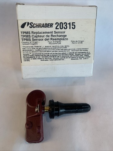 TPMS Sensor Schrader Automotive 20315 | eBay