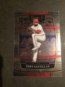 2022 Select Baseball Tony Santillan Rookie Ca4d Cincinnati Reds