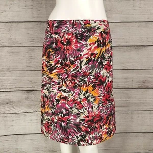 NEW Chadwicks Size14 Straight Pencil Skirt Linen Blend Multicolor Spring Summer - Picture 1 of 8