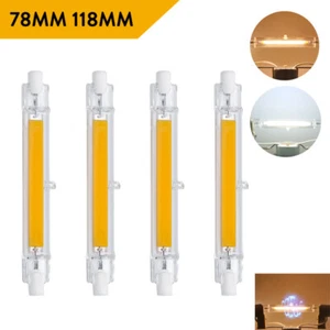 6W 12W 25W LED R7s 78mm 118mm Glasröhre Glühbirne COB Ersetzen Halogenlampe 220V - Bild 1 von 15