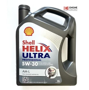 SHELL HELIX ULTRA - 5W30 - C3 - 5L - FULLY SYNTHETIC ENGINE OIL - Picture 1 of 4